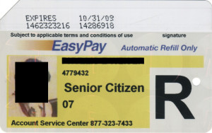 Regular Senior Citizen Reduced Fare Metrocard for Woman EasyPay